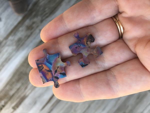 Together Apart Necklace, PUZZLE PIECE