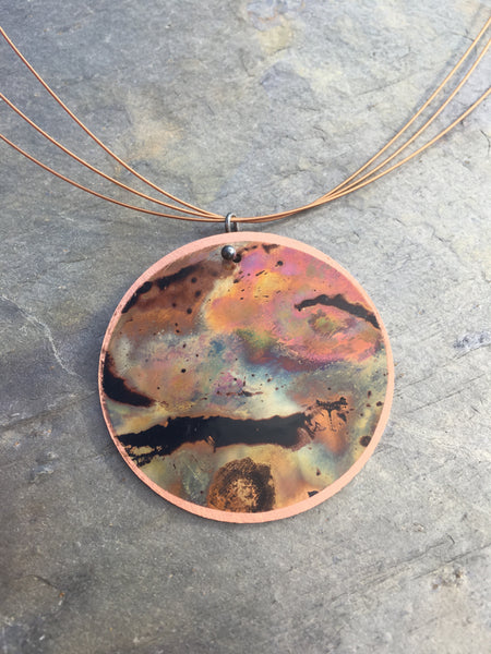 1.5” Concave Circle Firepainting