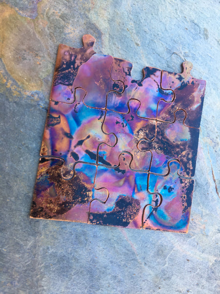 Together Apart Necklace, PUZZLE PIECE